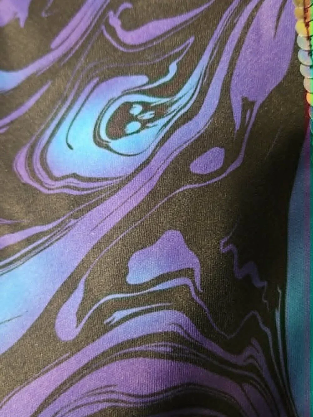 Amscan Mystical Sorceress Costume Dress Hooded Purple Blue Witch Girls XL 14-16 - Picture 3 of 5